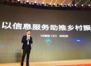 信息服務助推鄉(xiāng)村網(wǎng)絡文化經(jīng)營 姚勁波分享58集團在生態(tài)農(nóng)業(yè)與智慧鄉(xiāng)村中的實踐